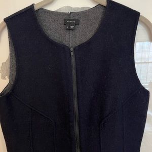 Theory Navy Blue Wool Dress